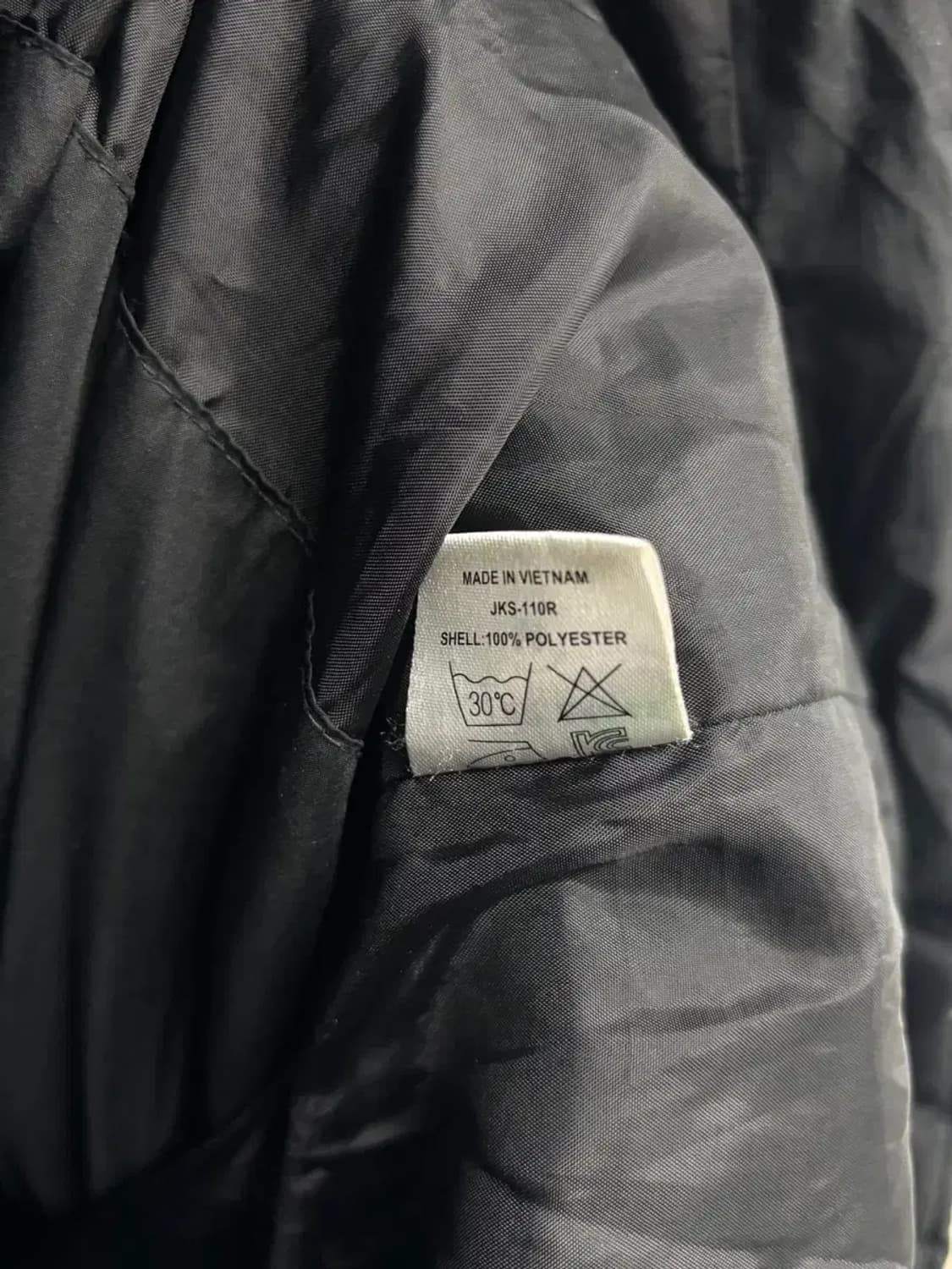 스파이더 롱패딩 블랙 M 상품이미지6