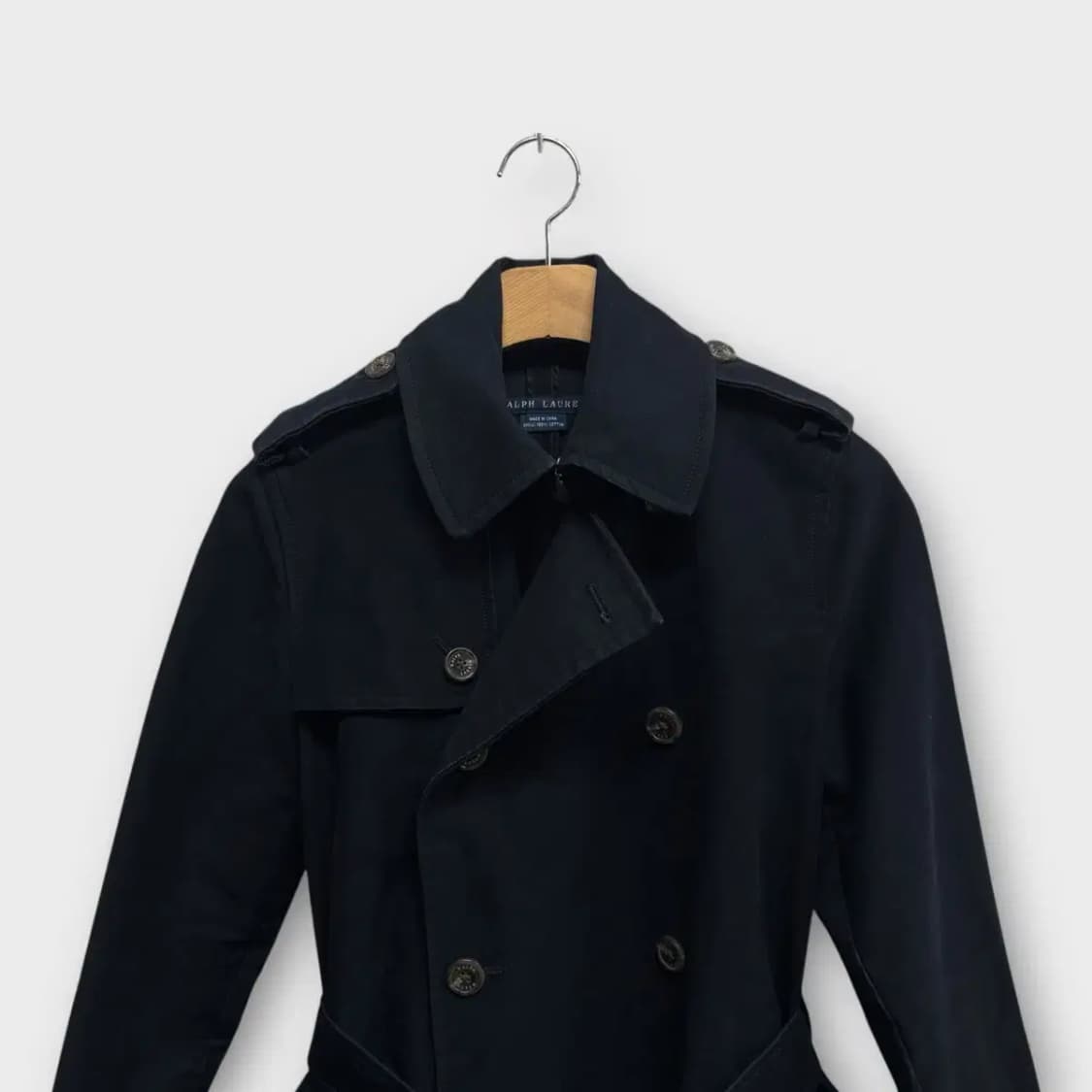 랄프로렌 진네이비 트렌치 코트 XS 상품이미지2