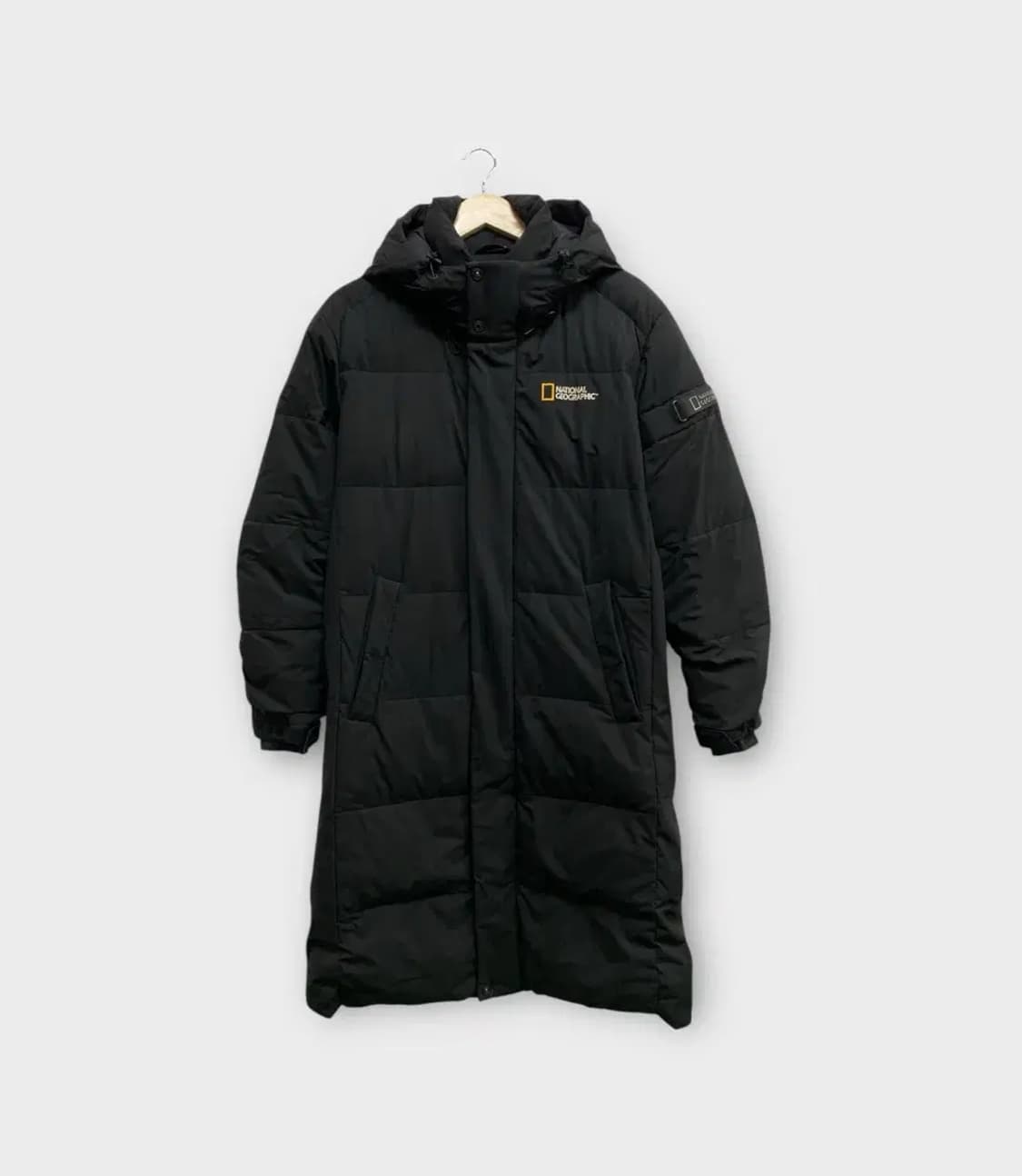 내셔널지오그래픽 덕다운 롱패딩 M 상품이미지1