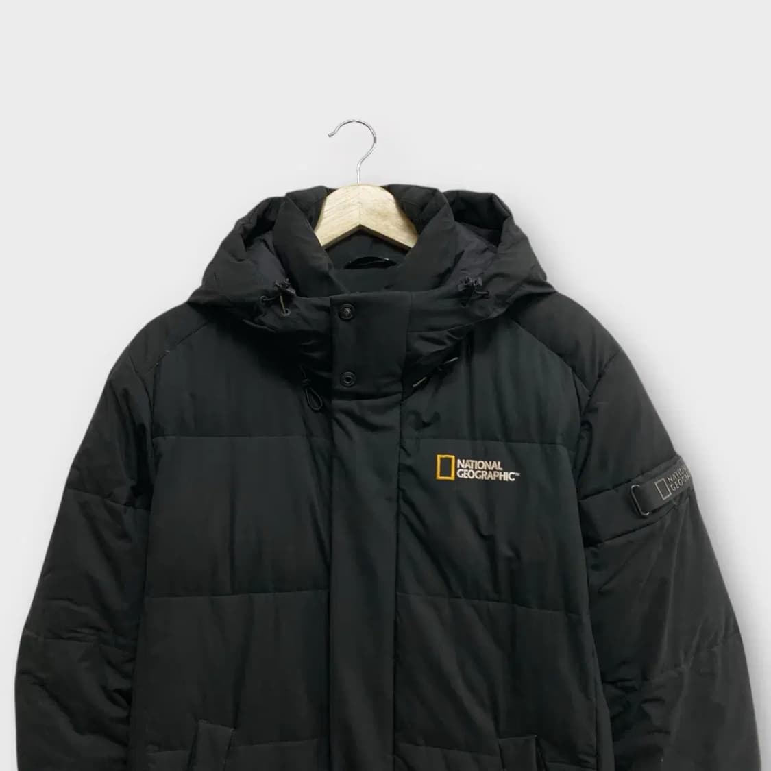 내셔널지오그래픽 덕다운 롱패딩 M 상품이미지2