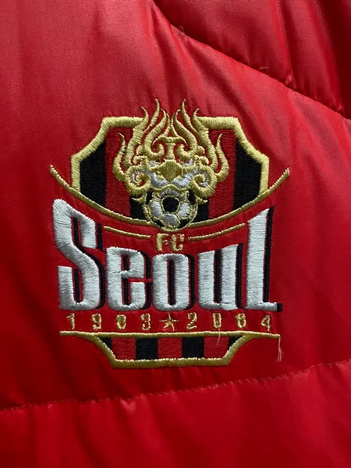 FC서울 르꼬끄 오리털 롱패딩 L-XL 상품이미지3