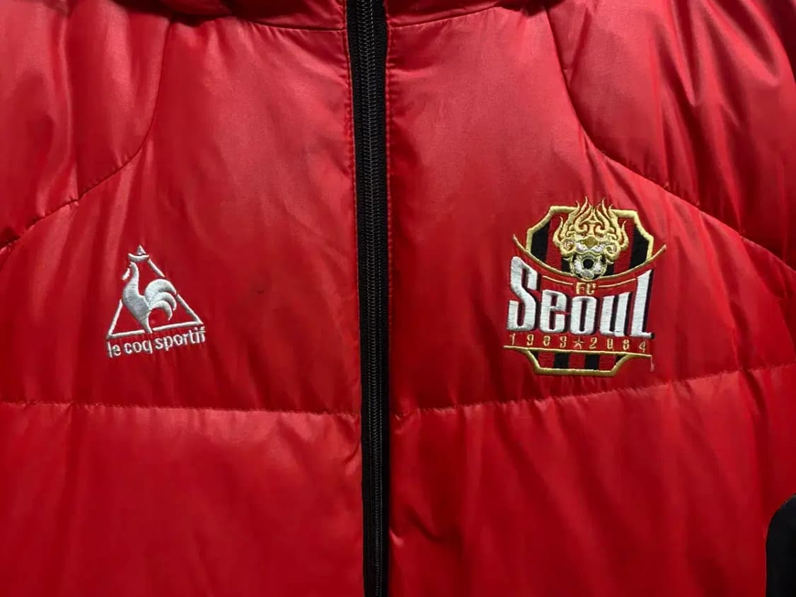 FC서울 르꼬끄 오리털 롱패딩 L-XL 상품이미지4