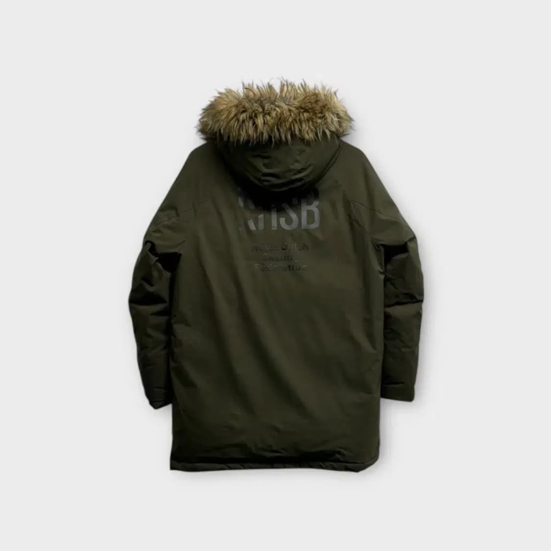 휠라 FILA 구스다운 패딩 카키 S / 165호 상품이미지3