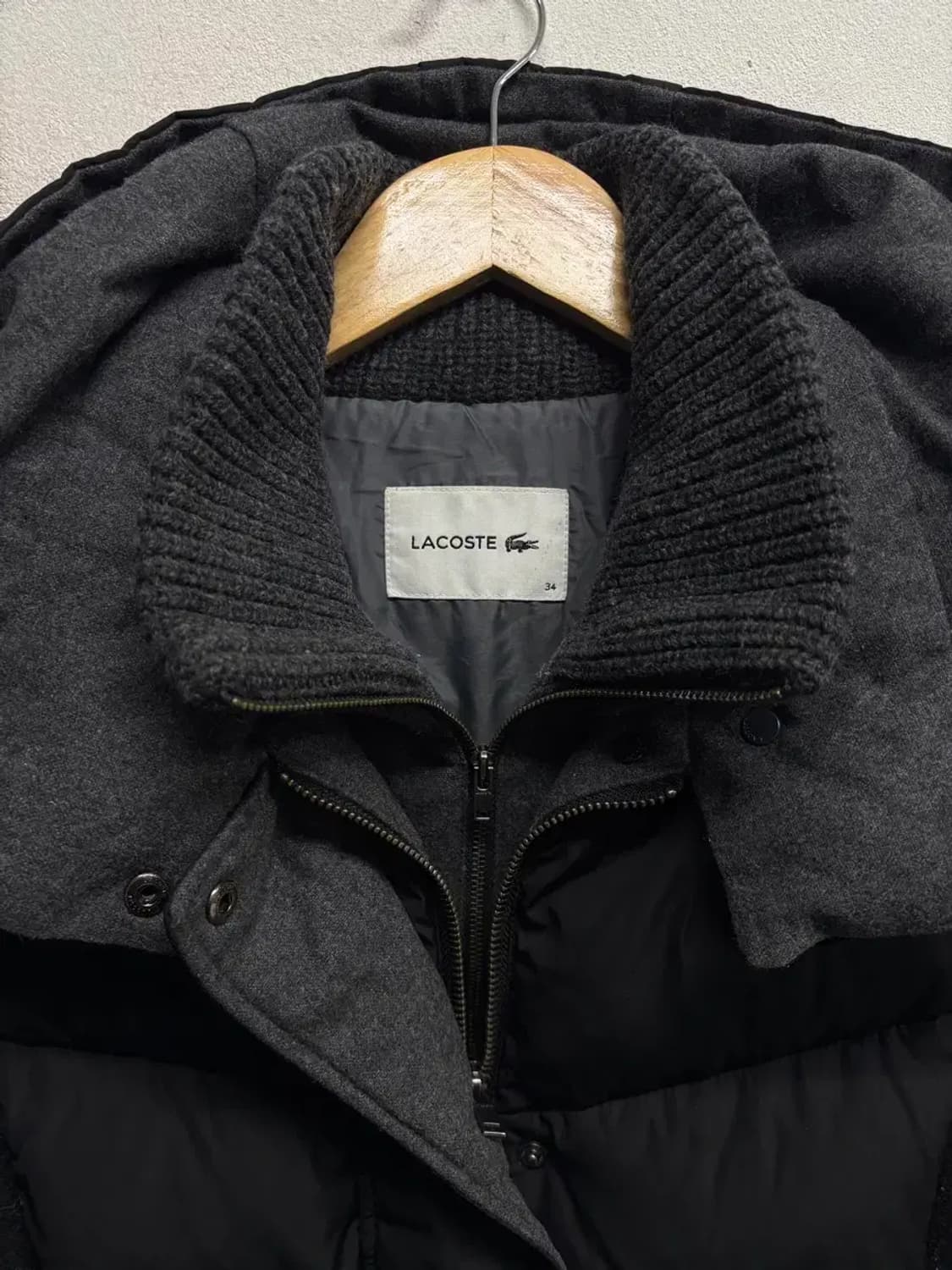라코스테 니트 덕다운 패딩 S (34) 상품이미지4