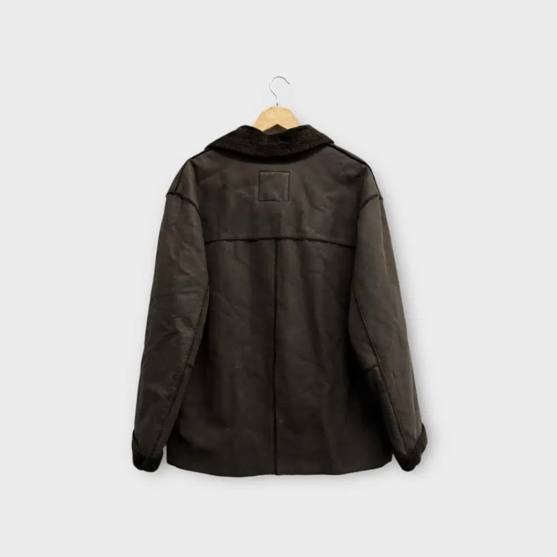 퍼시픽트레일 카키 브라운 무스탕 점퍼 L 상품이미지3