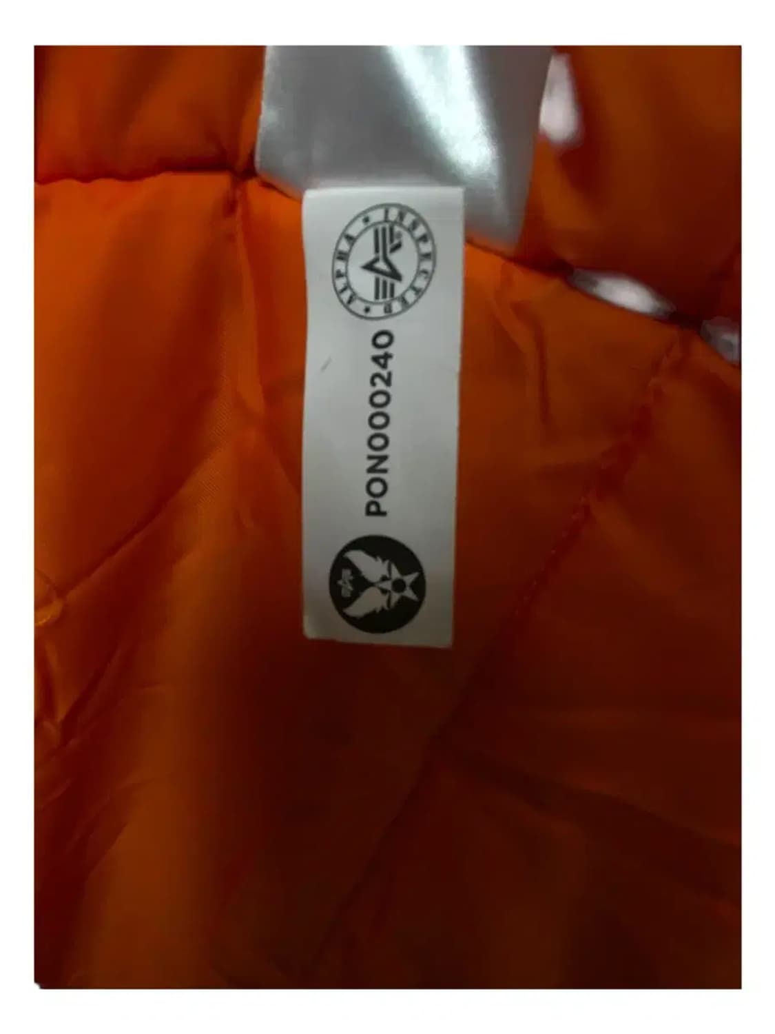 알파인더스트리 N3B 네이비 안감누빔 패딩 XS-S 상품이미지8