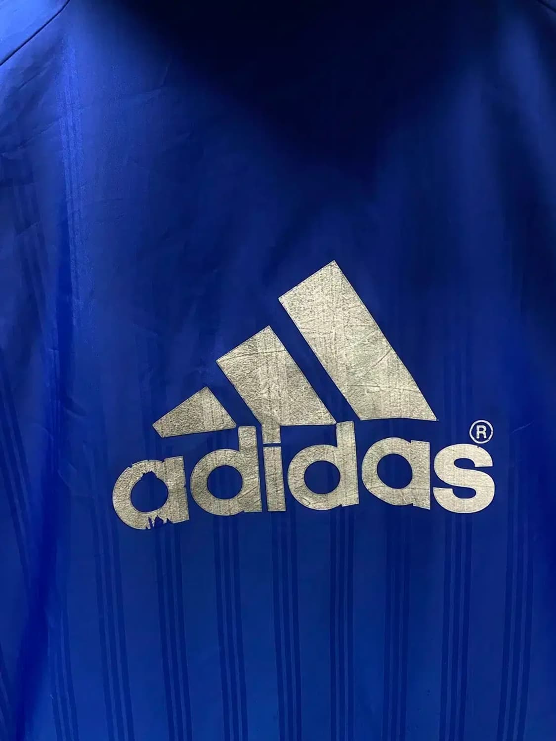 Adidas 아디다스 블루 쉐르파 패딩 돕바 L-XL 상품이미지8