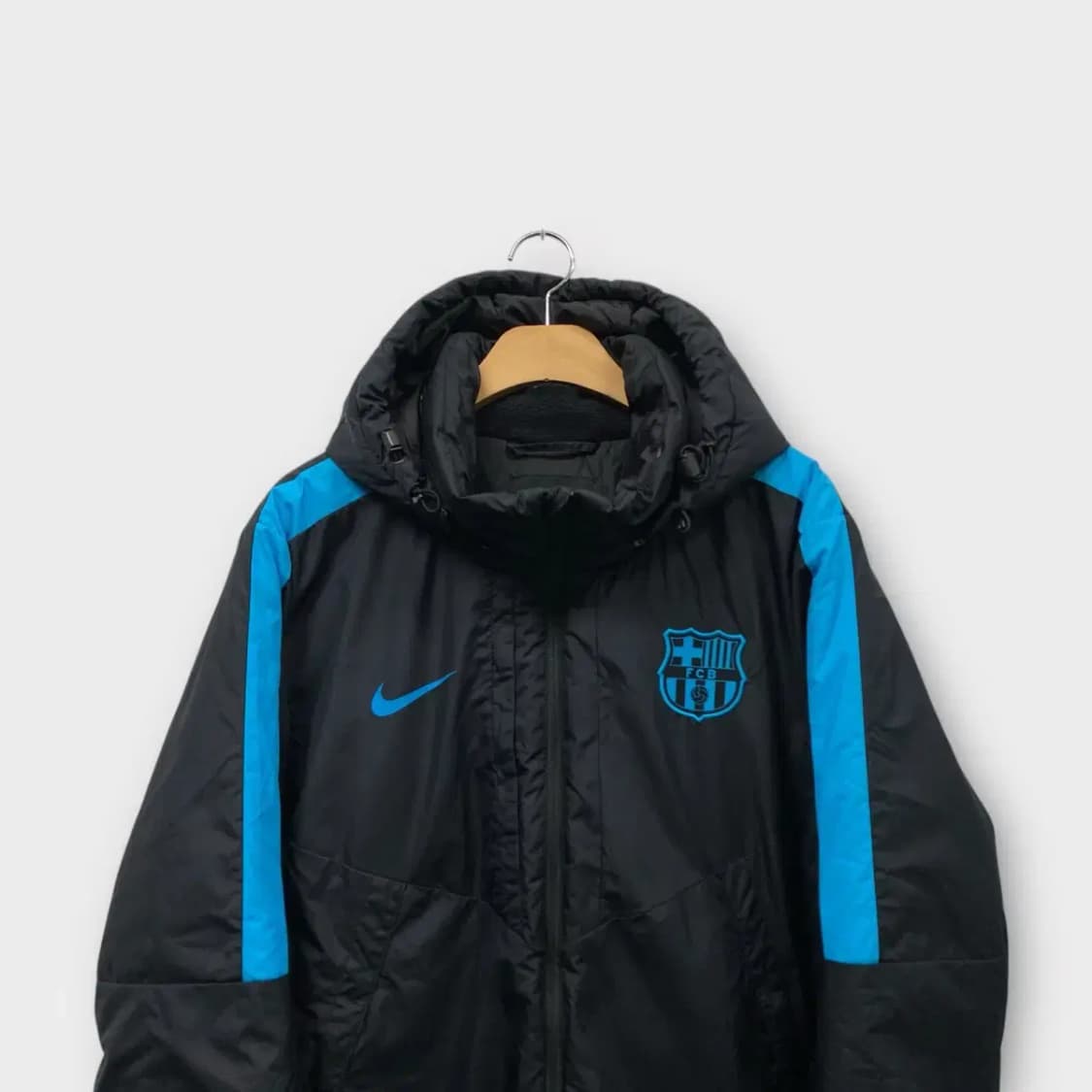 나이키 바르셀로나 패딩 블랙/블루 XL 상품이미지2