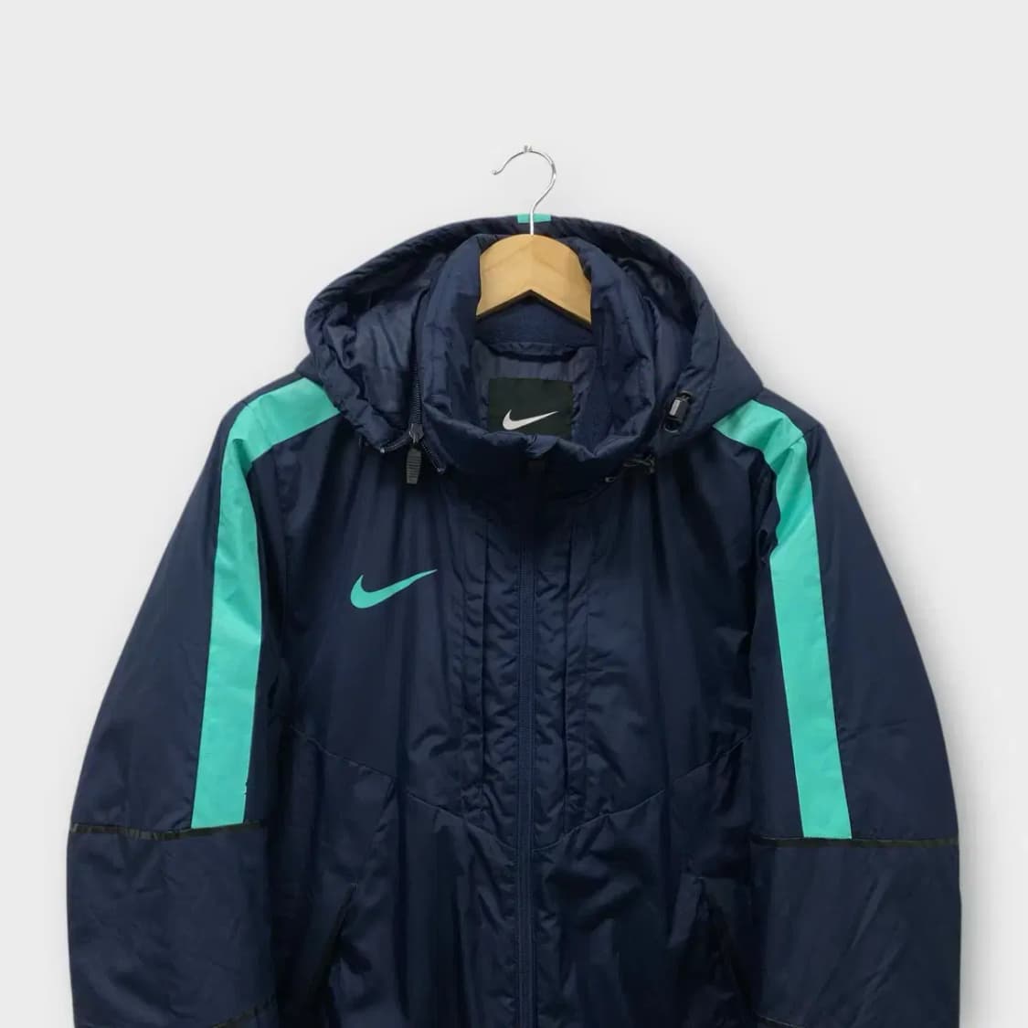 나이키 스톰핏 스쿼드 벤치 코트 재킷 네이비/민트 L 상품이미지2