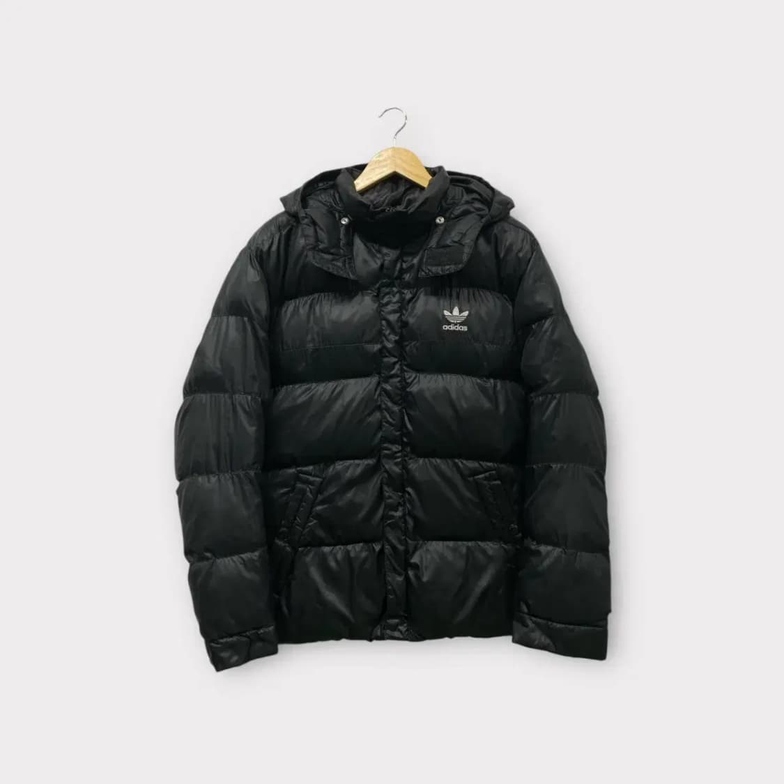 아디다스 블랙 다운 패딩 L 상품이미지1