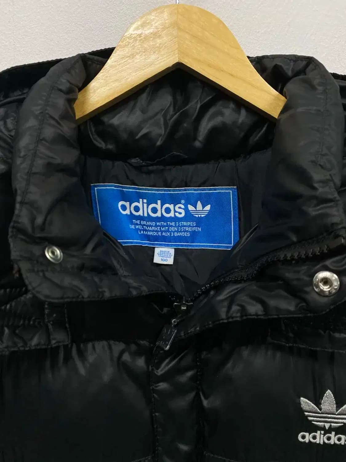 아디다스 블랙 다운 패딩 L 상품이미지4