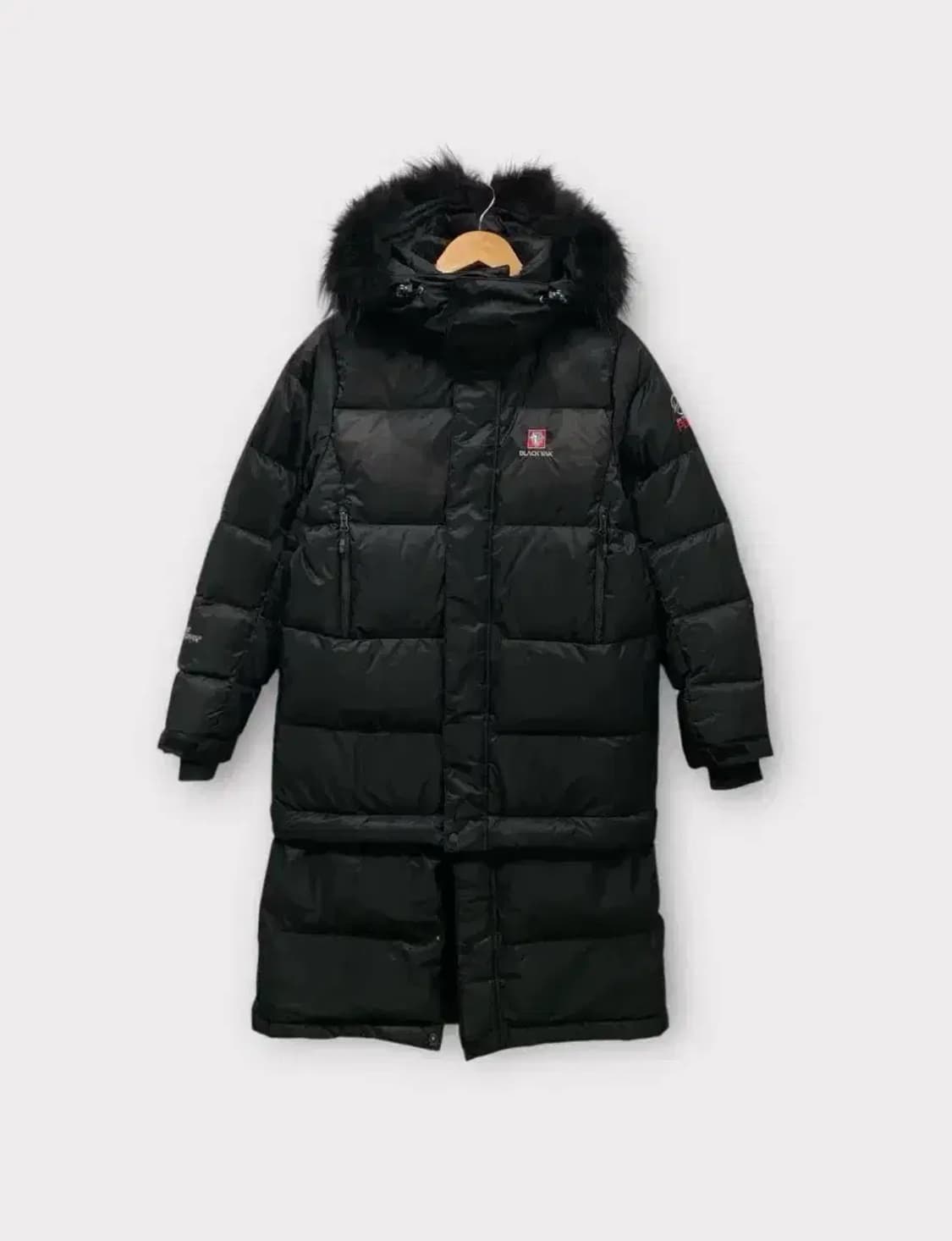 블랙야크 블랙 구스 롱패딩 L 상품이미지1