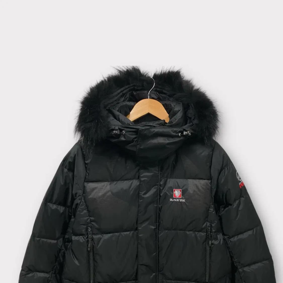 블랙야크 블랙 구스 롱패딩 L 상품이미지2