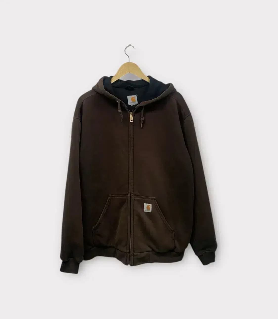 칼하트 브라운 후드 집업 L 상품이미지1