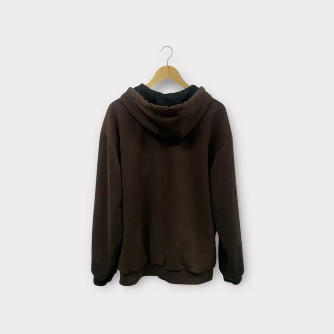 칼하트 브라운 후드 집업 L 상품이미지3