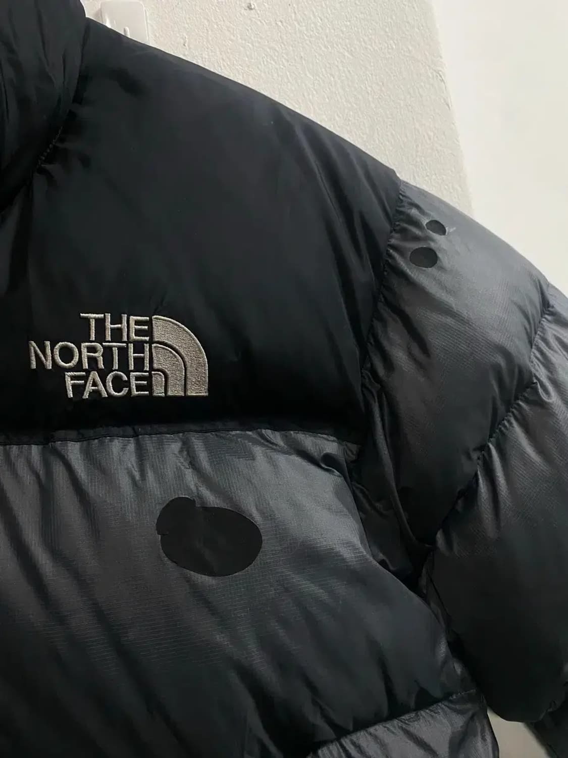 노스페이스 눕시 그레이 패딩 90 상품이미지7