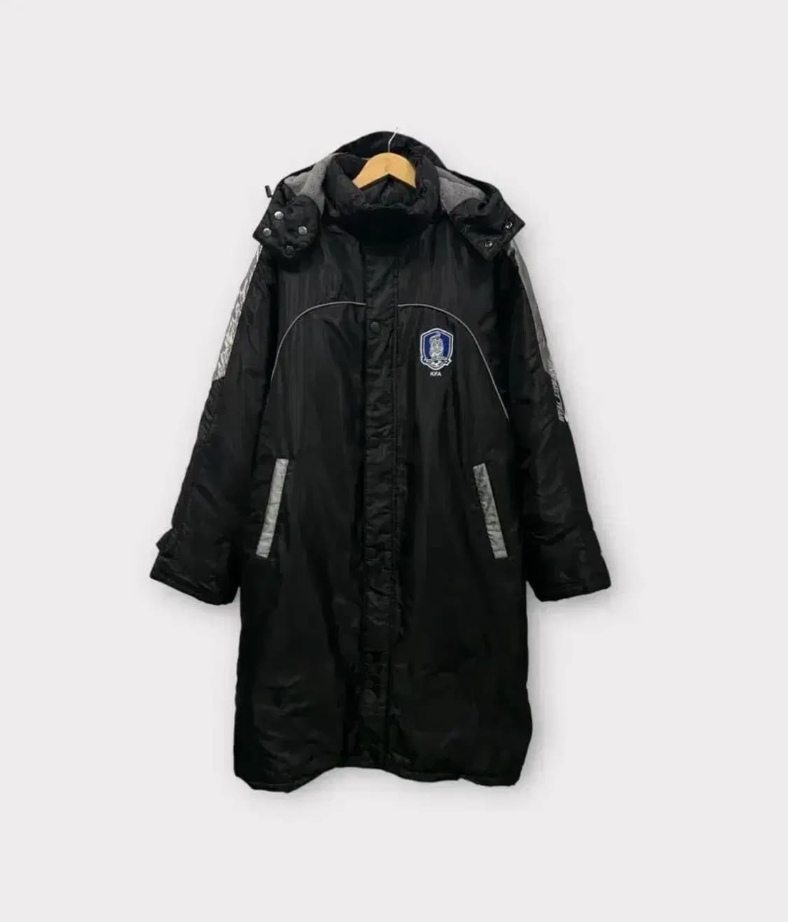 축구 국가대표 KFA 축구팀 롱패딩 점퍼 L 상품이미지1
