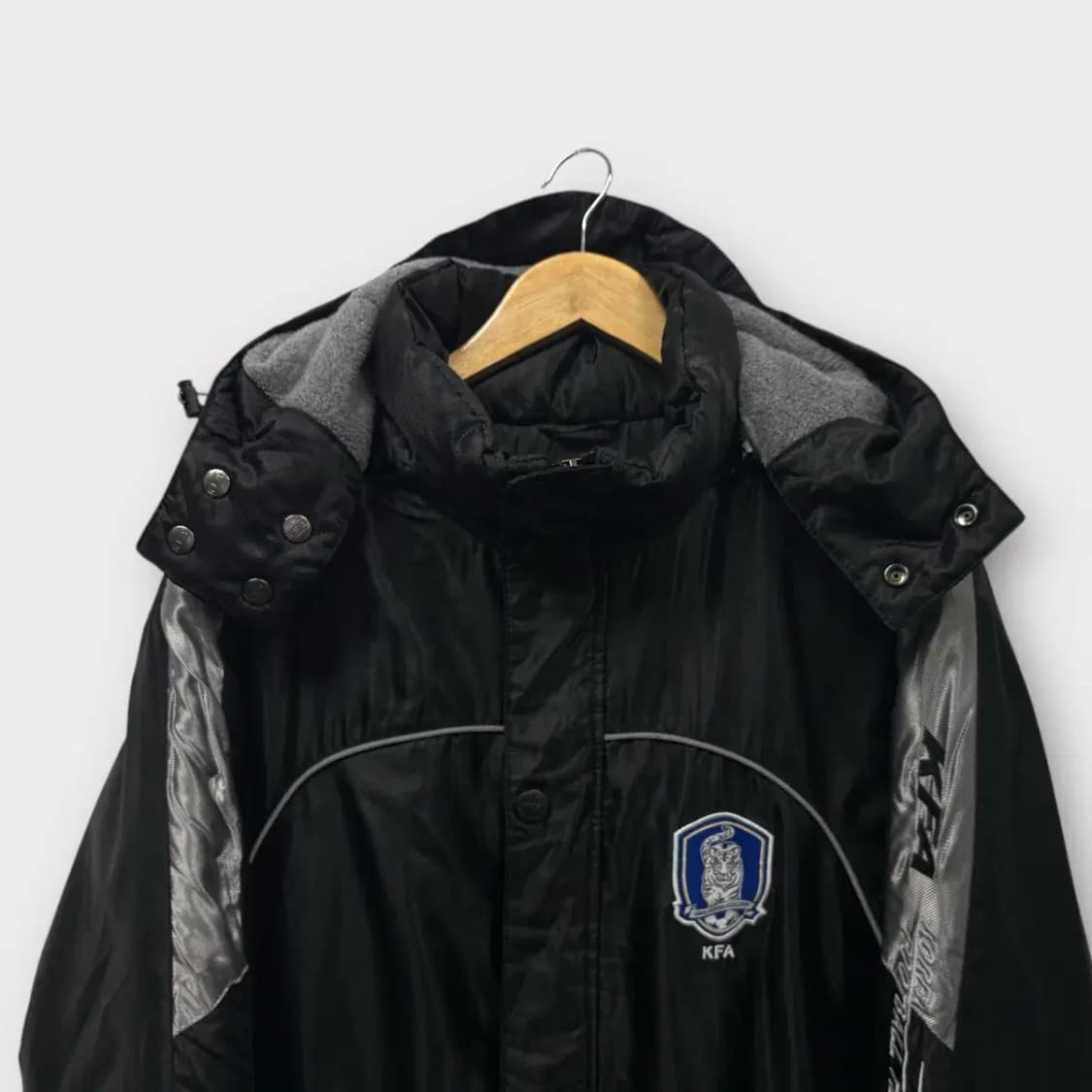 축구 국가대표 KFA 축구팀 롱패딩 점퍼 L 상품이미지2