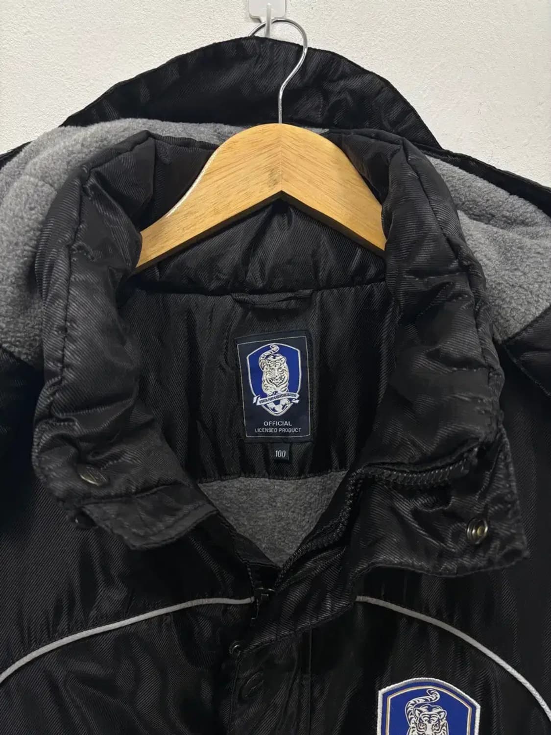 축구 국가대표 KFA 축구팀 롱패딩 점퍼 L 상품이미지4