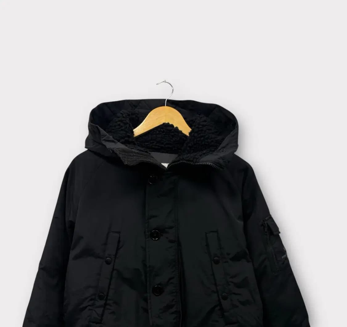 에스피오나지 블랙 후드 패딩 L 상품이미지2