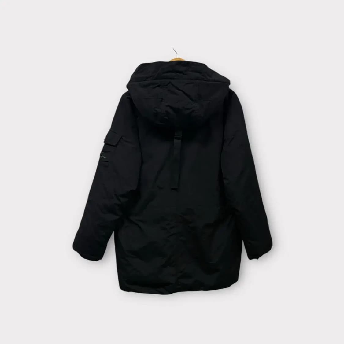 에스피오나지 블랙 후드 패딩 L 상품이미지3