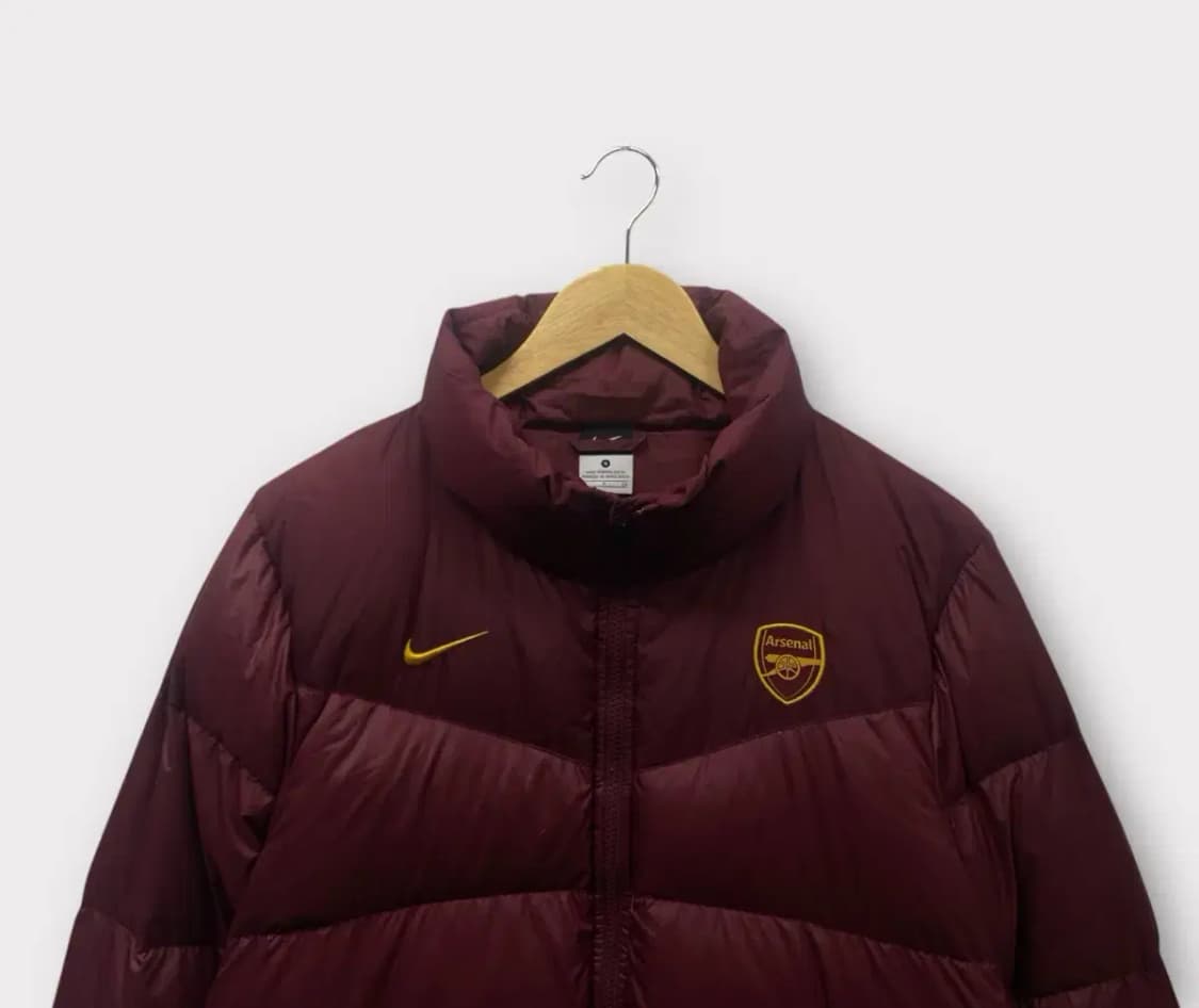 나이키 아스날 버건디 덕다운 패딩 M 상품이미지3