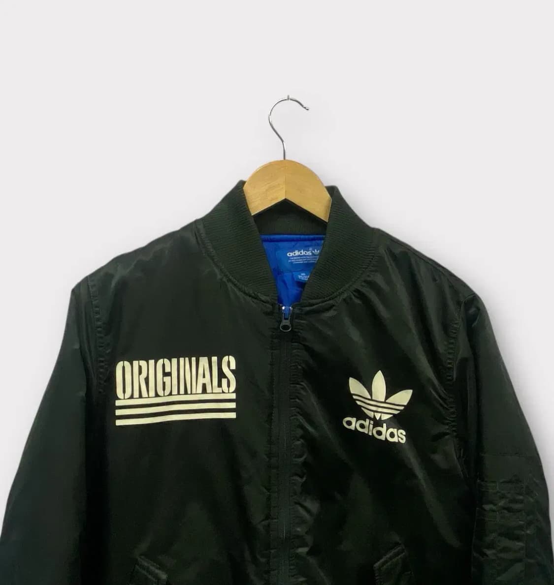 아디다스 오리지널 봄버 누빔 항공점퍼 XS-S 상품이미지3