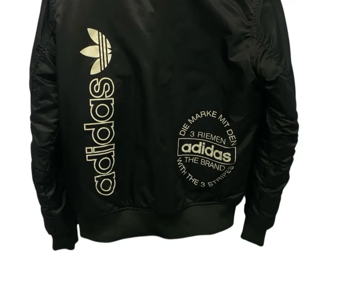 아디다스 오리지널 봄버 누빔 항공점퍼 XS-S 상품이미지5