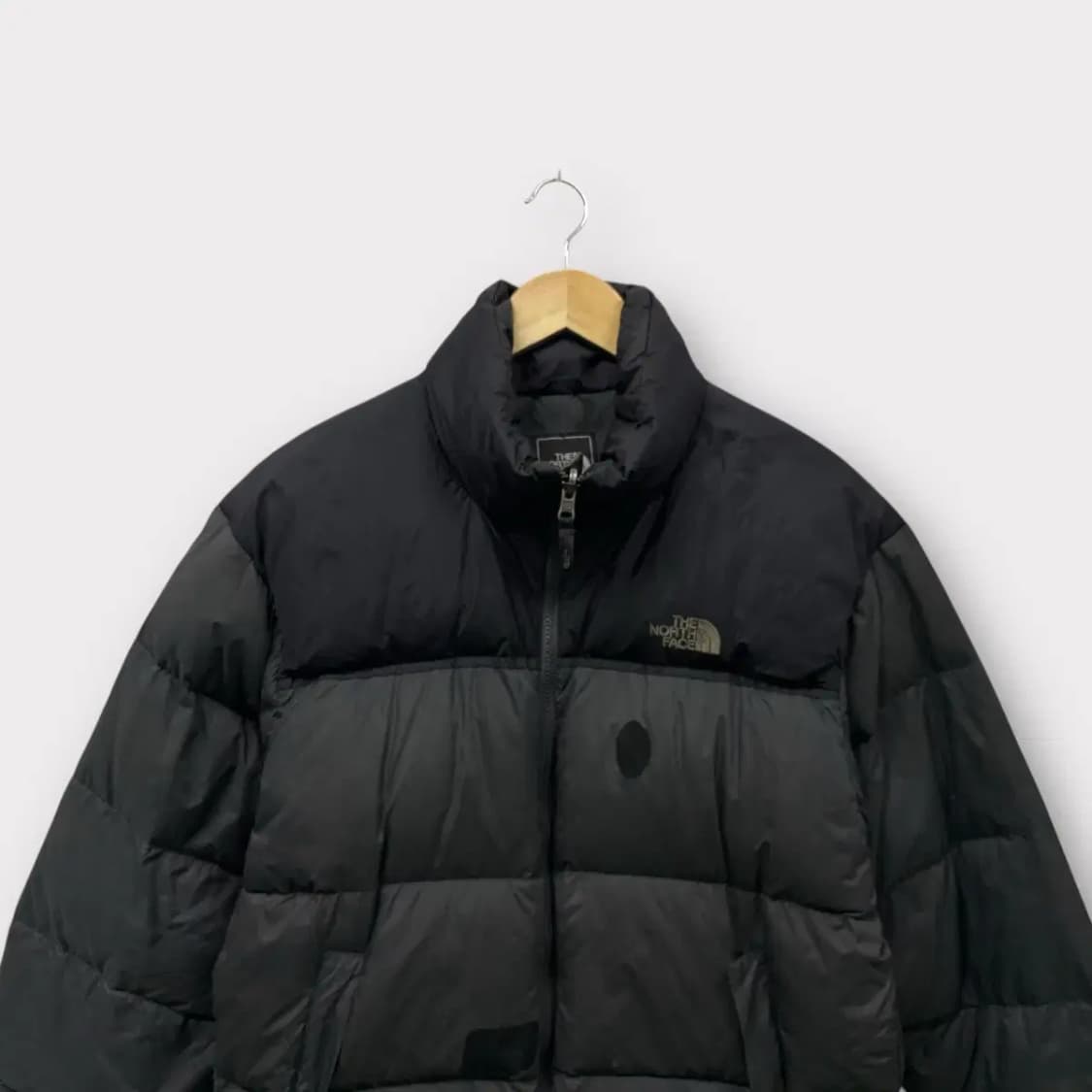 노스페이스 눕시 그레이 패딩 M 상품이미지2