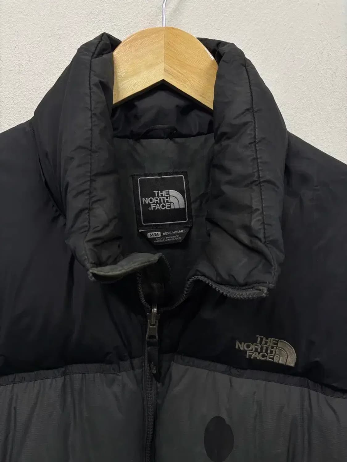 노스페이스 눕시 그레이 패딩 M 상품이미지4