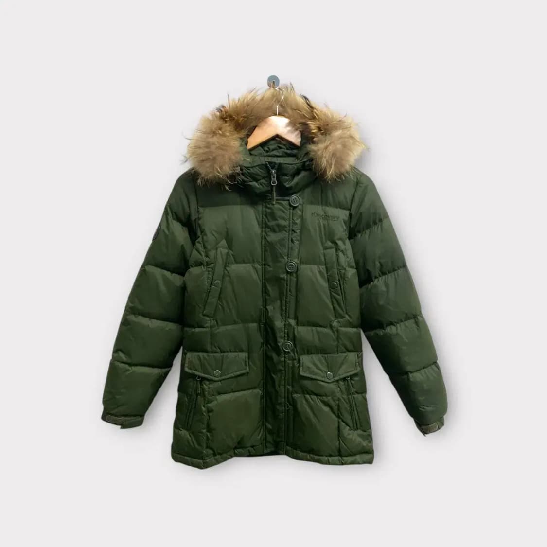 디스커버리 익스페디션 카키색 패딩 90 상품이미지1