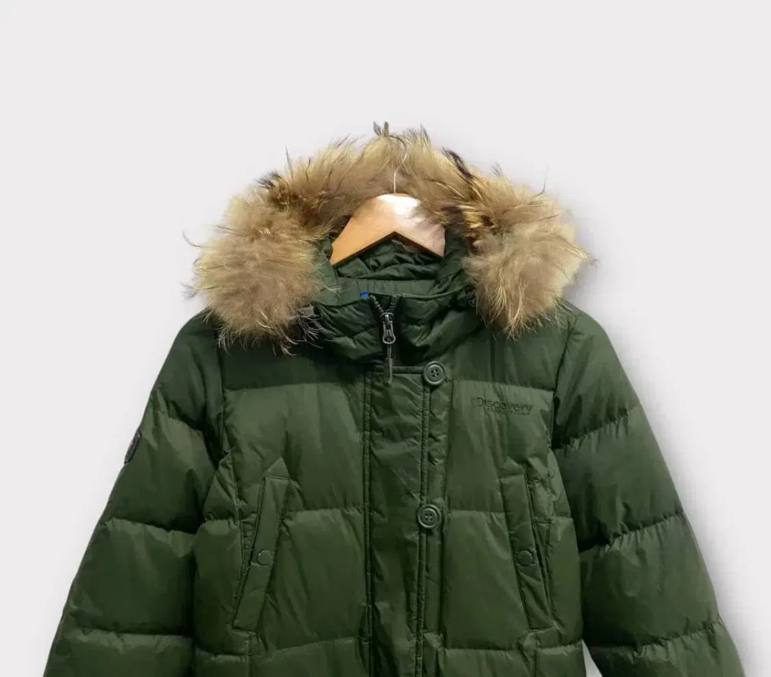 디스커버리 익스페디션 카키색 패딩 90 상품이미지2