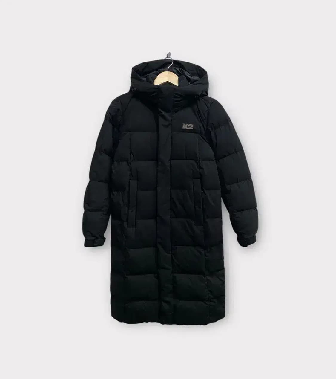 K2 블랙 덕다운 롱패딩 80 상품이미지1