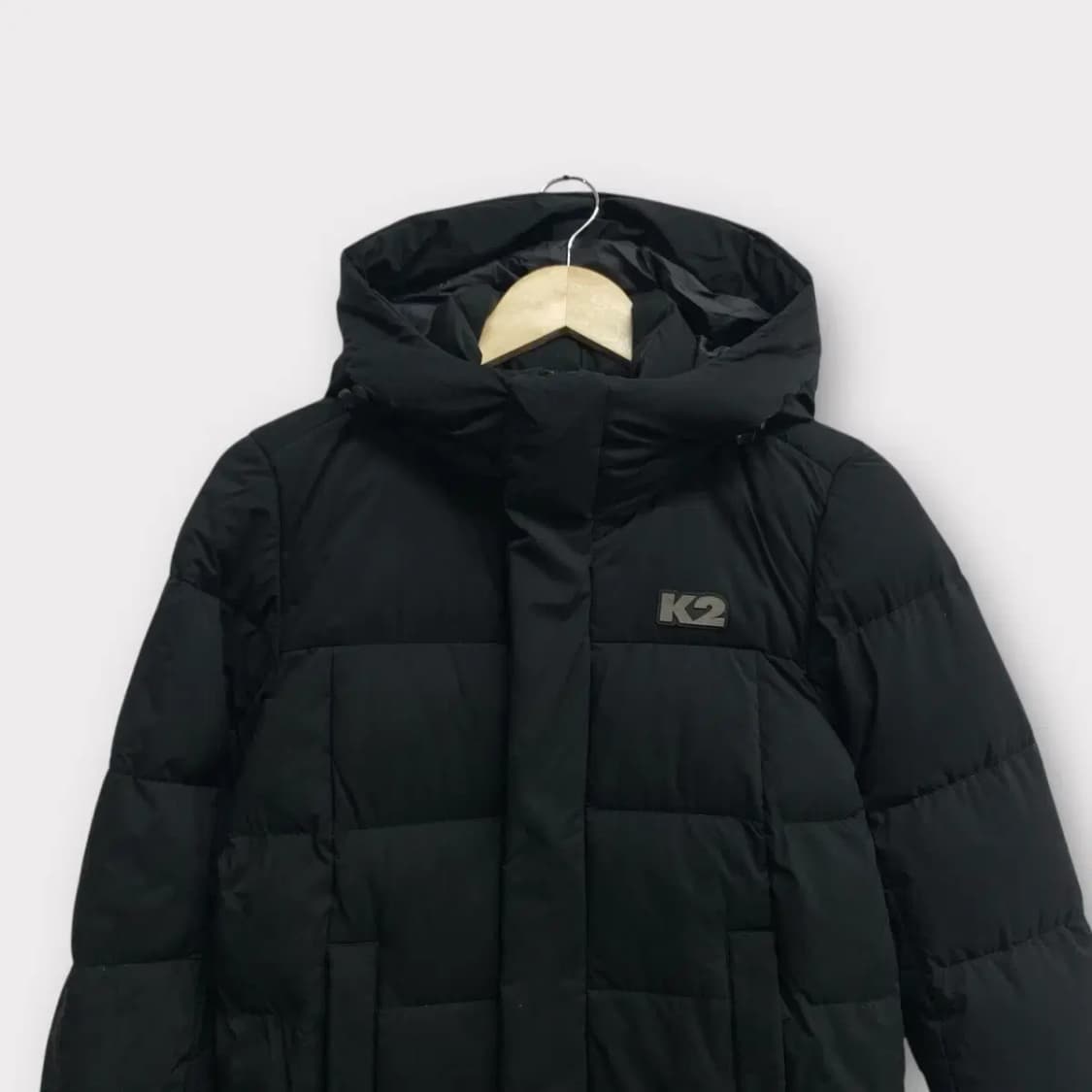 K2 블랙 덕다운 롱패딩 80 상품이미지2