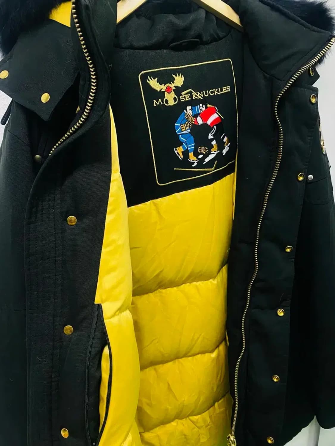 무스너클 금장 스틸링 스테그레이크 패딩 L 상품이미지6