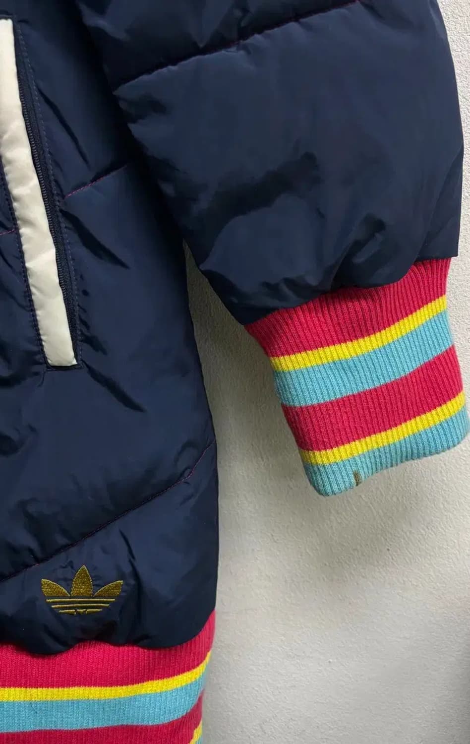 아디다스 올드스쿨 레인보우 패딩 M 상품이미지6