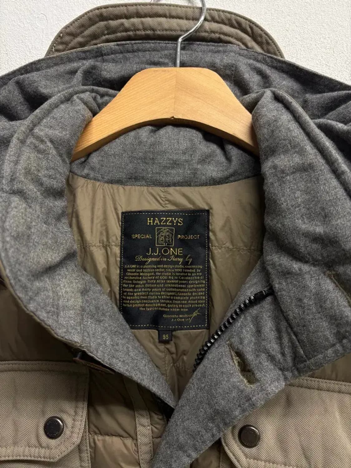 헤지스 사파리 구스패딩 95 상품이미지4