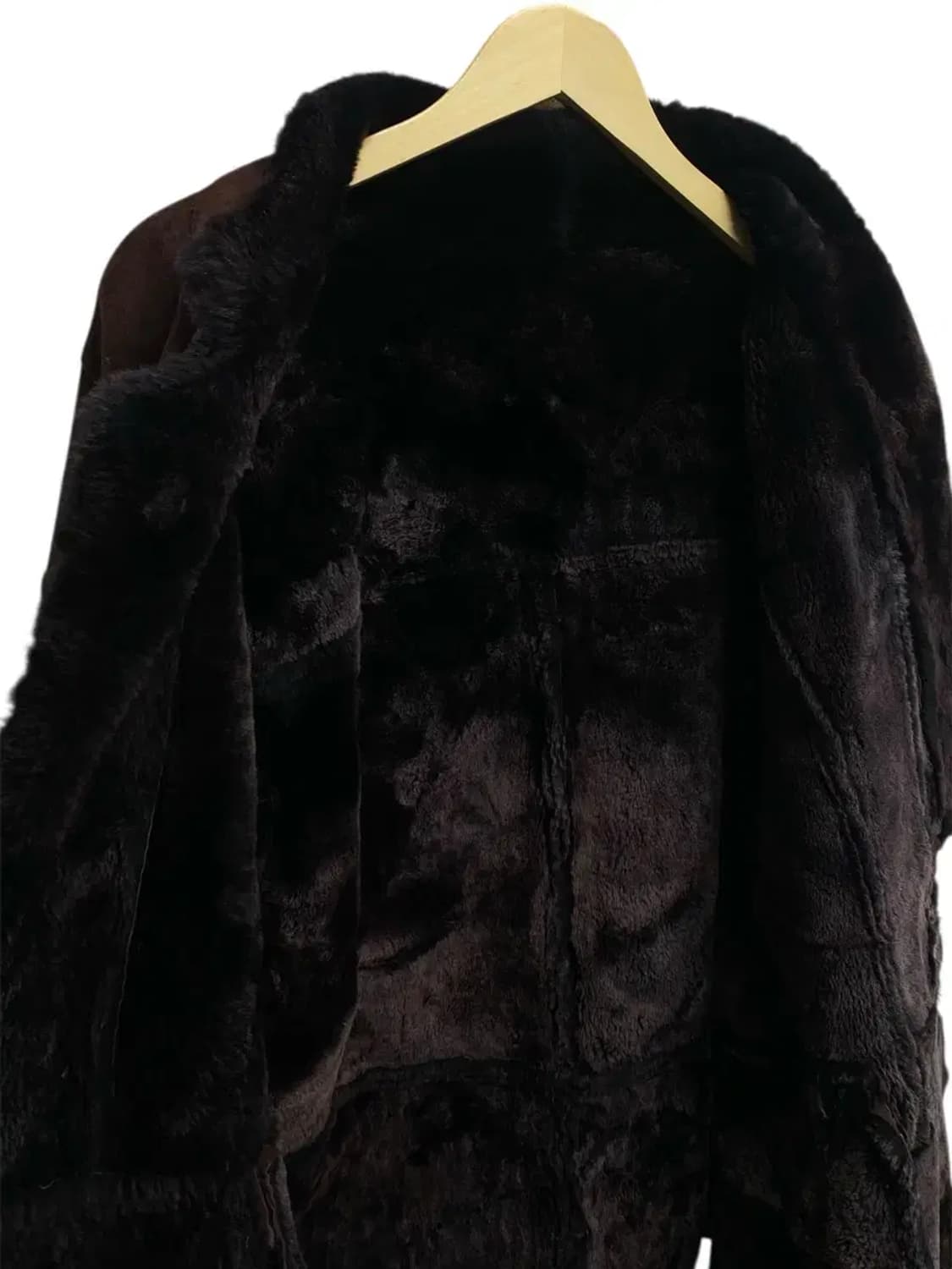 양가죽 브라운 무스탕 빈티지 점퍼 M-L 상품이미지4