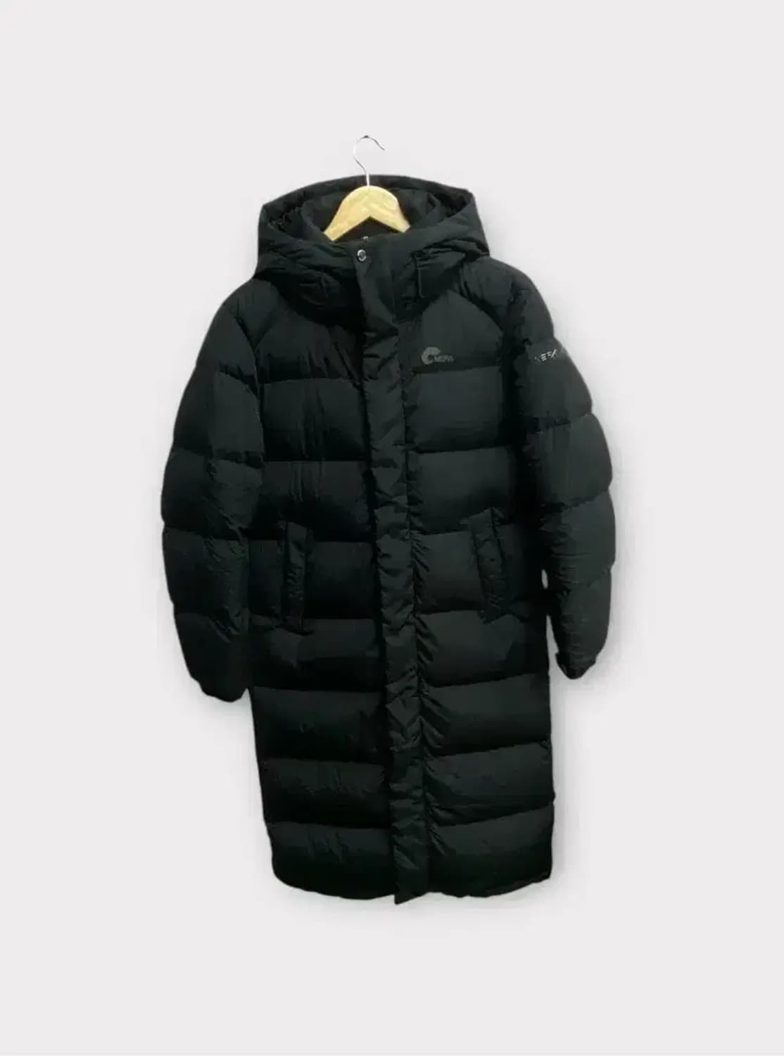 NEPA 네파 블랙 덕다운 롱패딩 90 상품이미지1