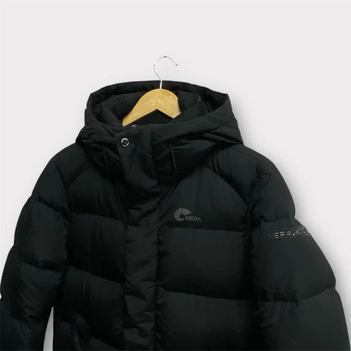 NEPA 네파 블랙 덕다운 롱패딩 90 상품이미지2