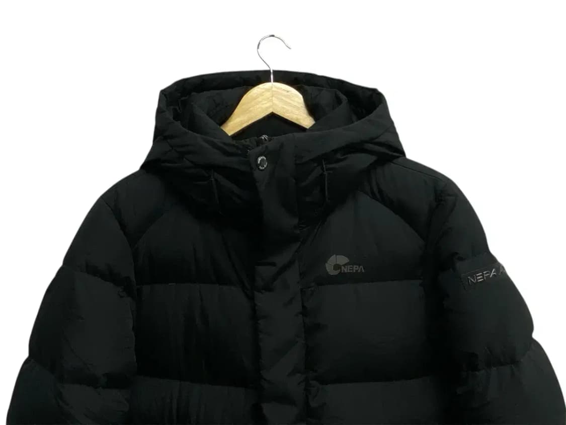 NEPA 네파 블랙 덕다운 롱패딩 90 상품이미지4
