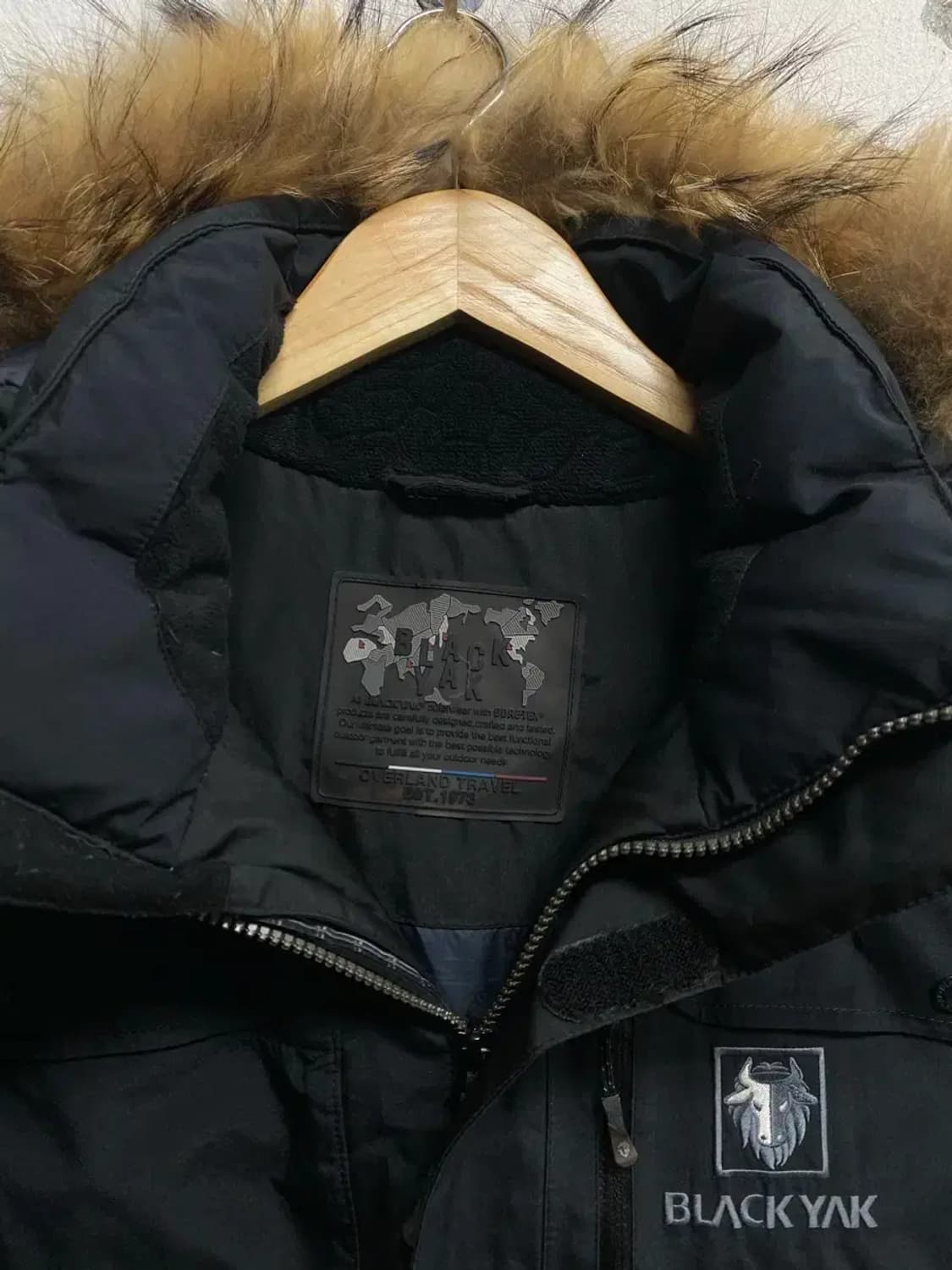 블랙야크 블랙 구스 자켓 패딩 90 상품이미지4