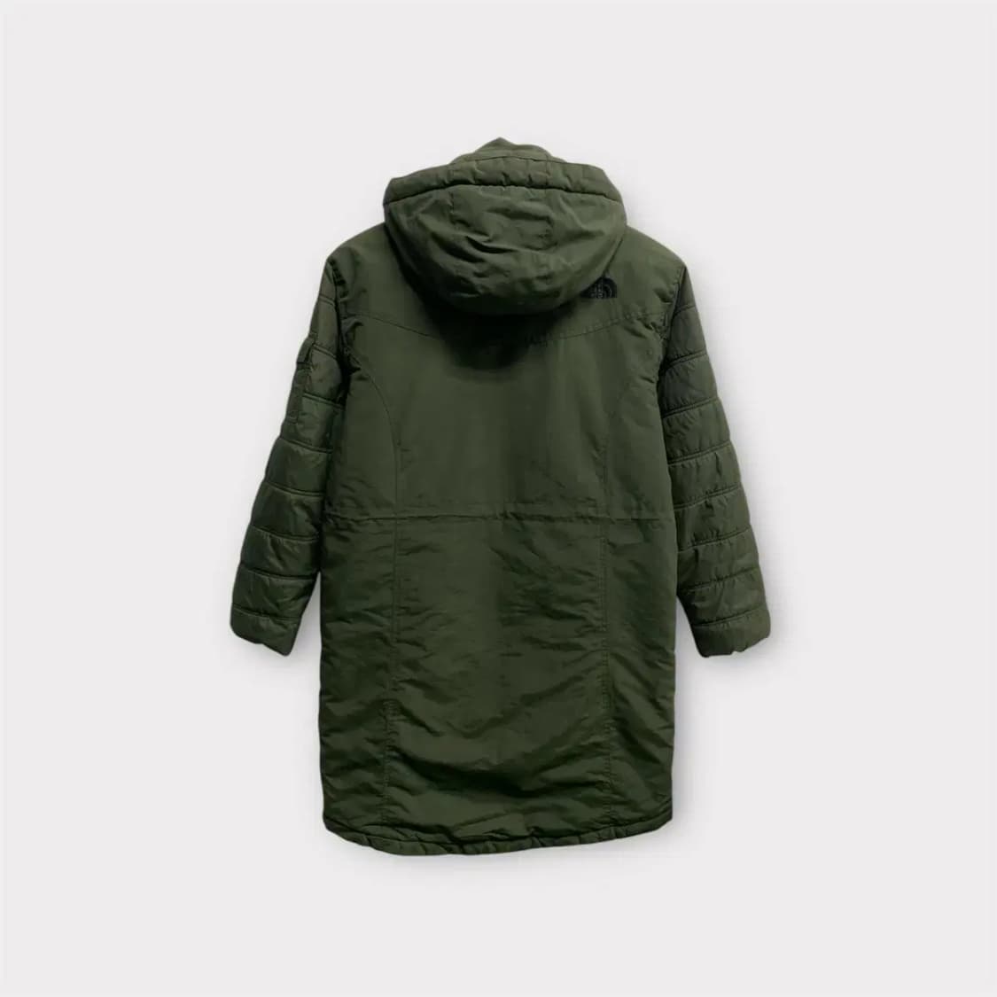 노스페이스 카키컬러 롱패딩 85 M 상품이미지3