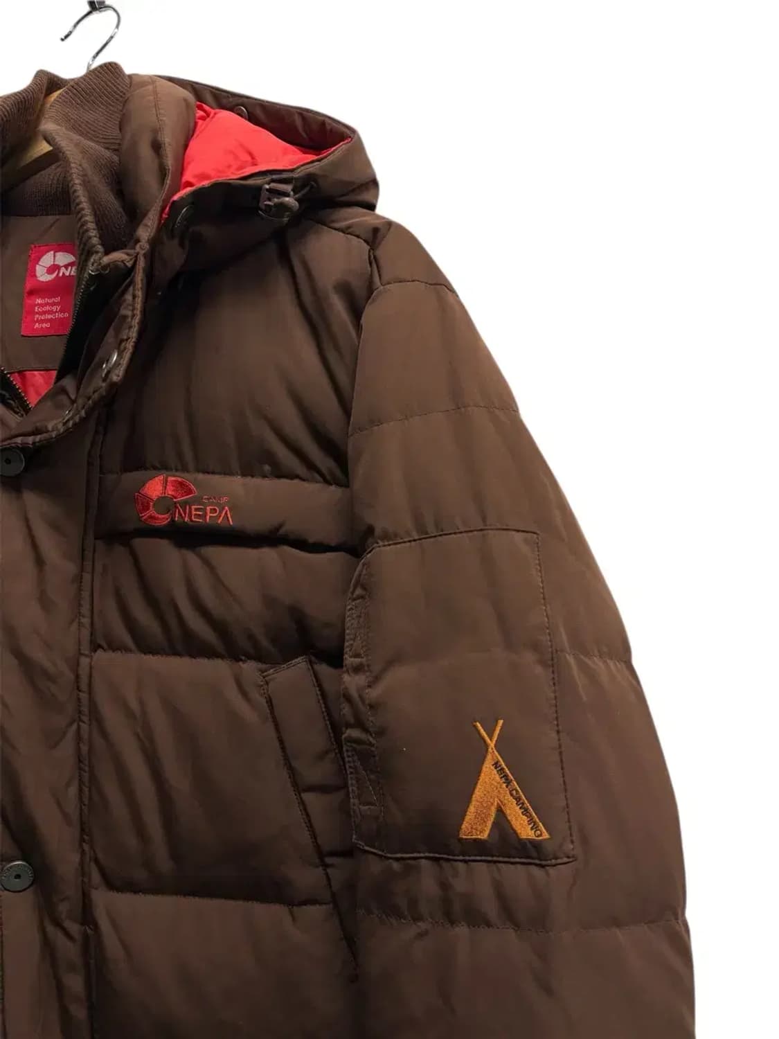 NEPA 네파 브라운 덕다운 패딩 95 M 상품이미지3
