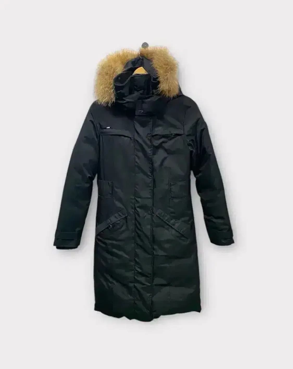 노비스 nobis. 쉬라 블랙 롱패딩 XS 상품이미지1