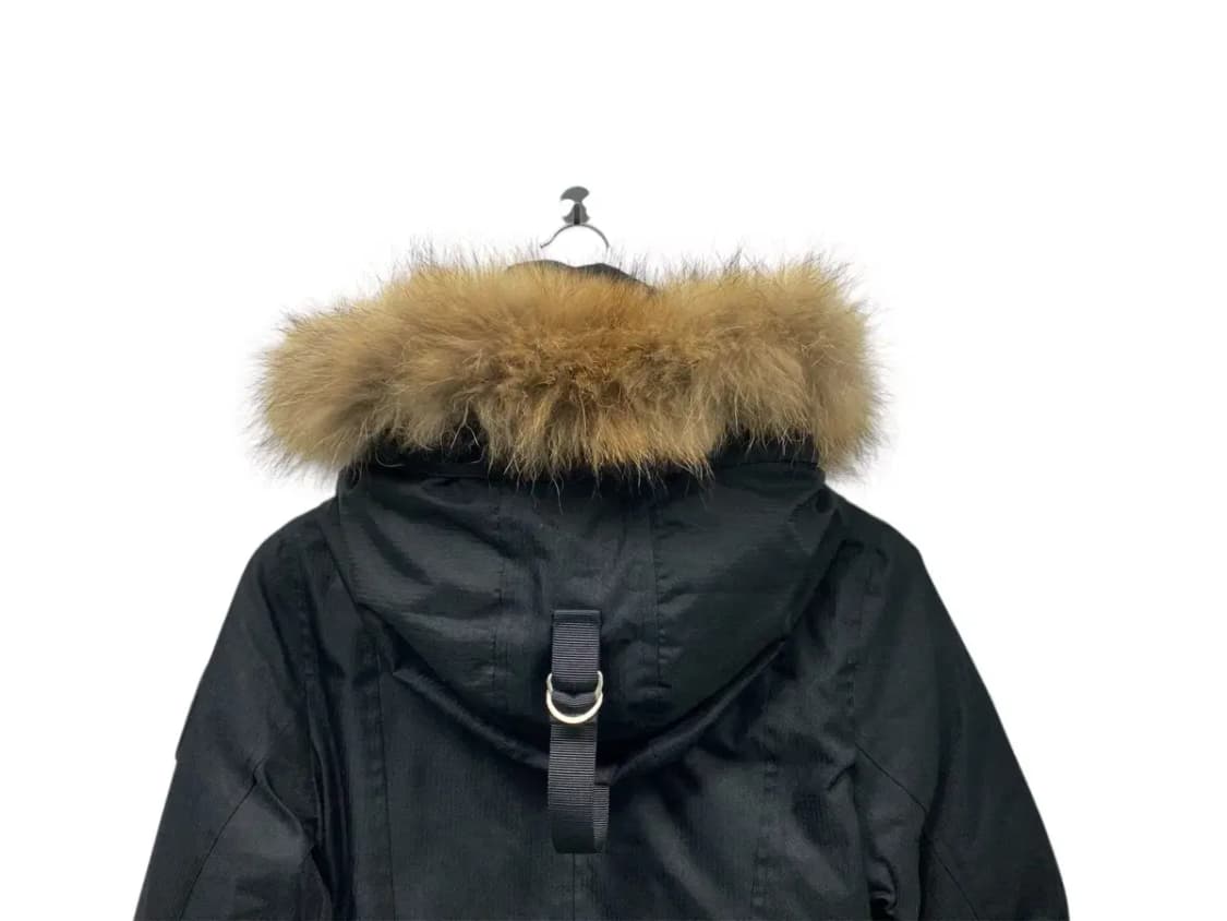 노비스 nobis. 쉬라 블랙 롱패딩 XS 상품이미지5