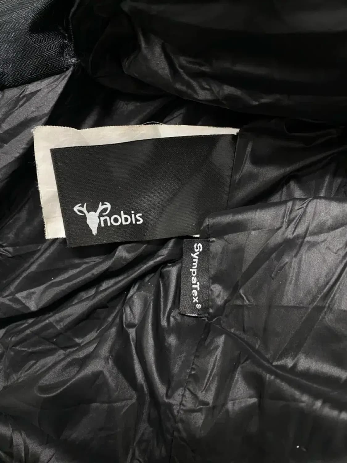 노비스 nobis. 쉬라 블랙 롱패딩 XS 상품이미지8