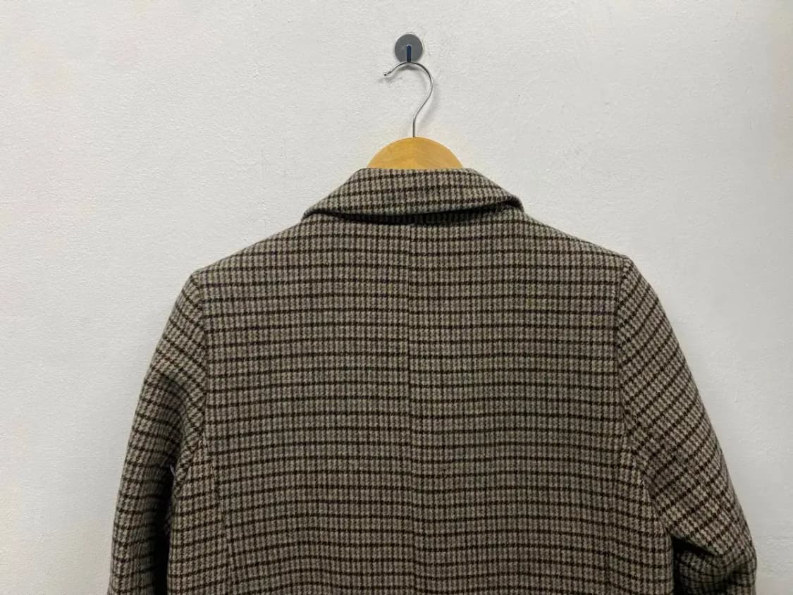 지오송지오 울 체크 더블코트 66 상품이미지5