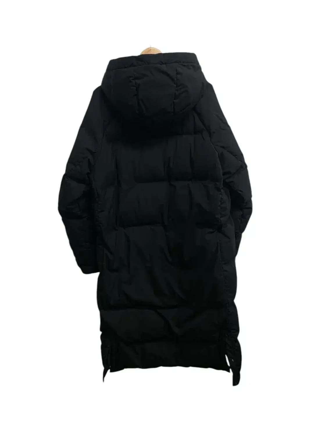 디스커버리 로고 블랙 롱패딩 110 상품이미지4