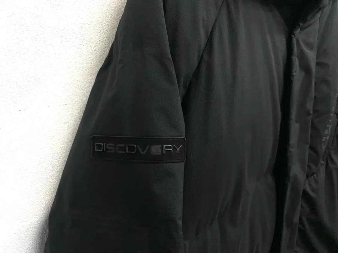 디스커버리 로고 블랙 롱패딩 110 상품이미지7